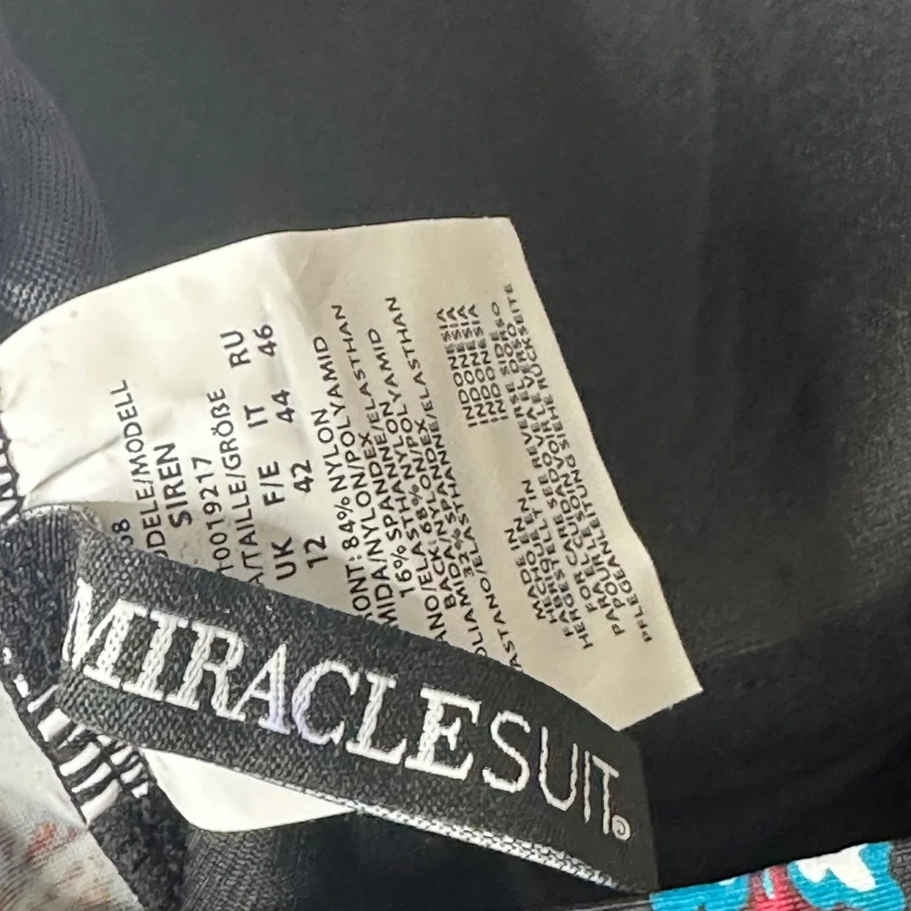 Miraclesuit Scotch Floral Siren One Piece Swimsuit - Picture 3 of 7
